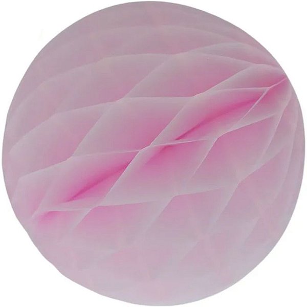 Enfeite de Papel Globo 48cm Rosa Claro - 1 Un