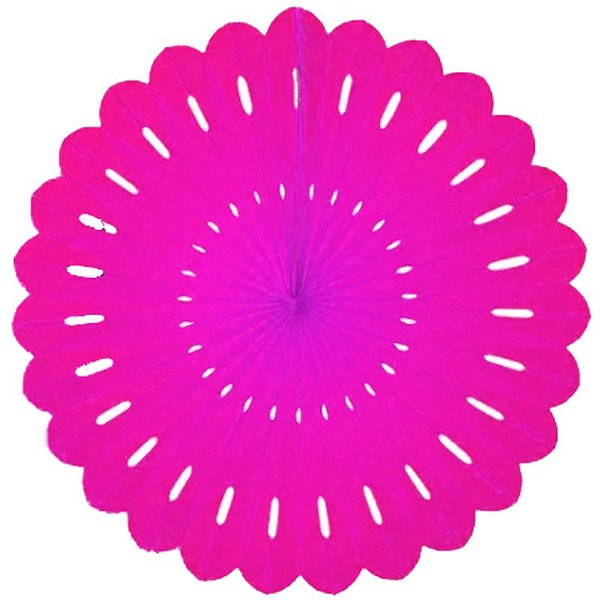 Enfeite de Papel Margarida Fiorata 63cm Pink - 1 Un