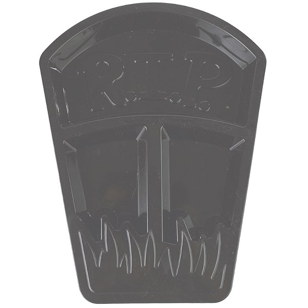 Bandeja Porta Doces Lápide Preta 25x31cm - 1 Un