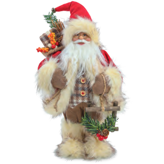 Papai Noel com Saco de Presente Noéis 35cm - 1 Un