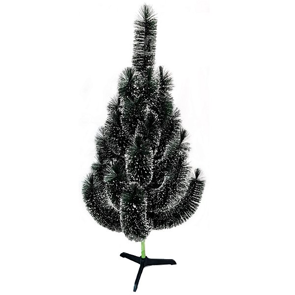 Árvore de Natal Cacto Verde Nevada 1,20 Metros Pé de Plástico - 1 Un