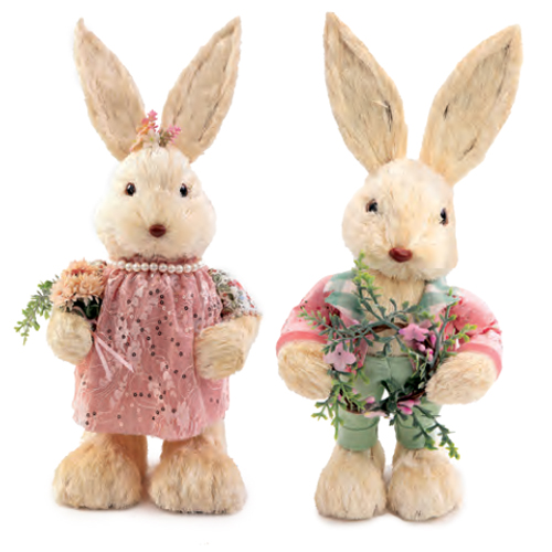 Coelho Decorativo de Isopor Sortido P Green Gables 30cm - 2 Un