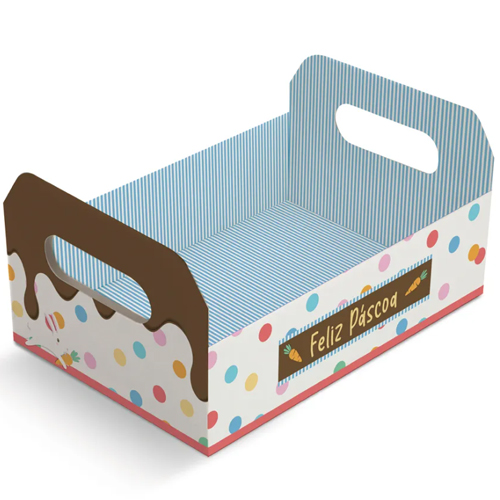 Caixote de Papel Cartão Mini Jump P 13,2x9x6,5cm - 10 Un