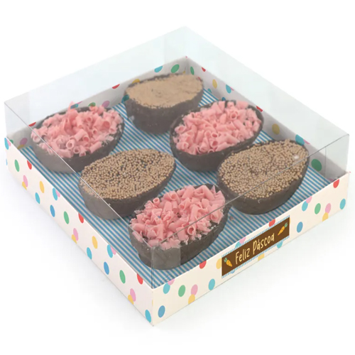 Caixa Degustação Para 6 Mini Ovos 50g Jump - 6 Un