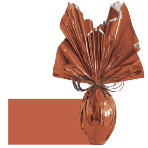 Folha Poli Páscoa Metalizado Terracota 69x89cm - 25 Un