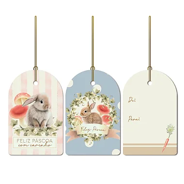 Tags De Para 5x8cm Breeze - 12 Un