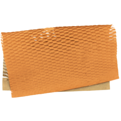 Papel Colméia Liso 50x50cm Laranja - 10 Un