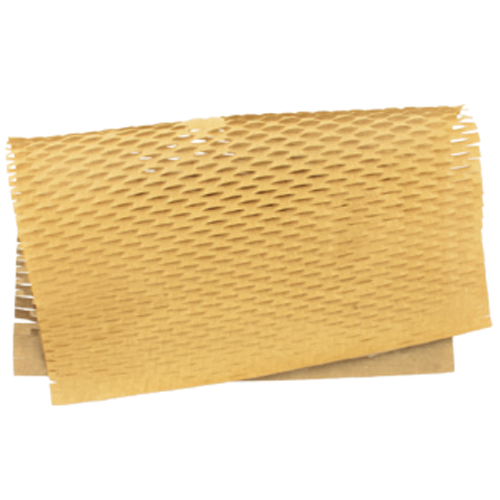 Papel Colméia Liso 50x50cm Amarelo - 10 Un