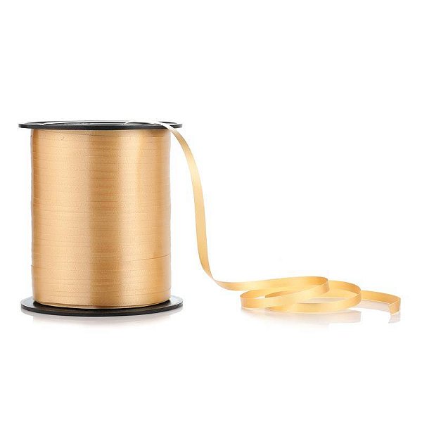 Fitilho Color 5mmx200m Dourado - 1 Un