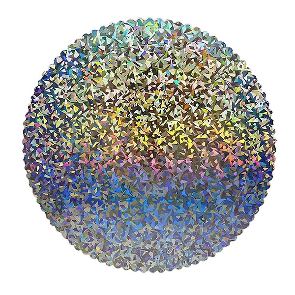 Cake Board 24cm Mosaico Holográfico - 1 Un