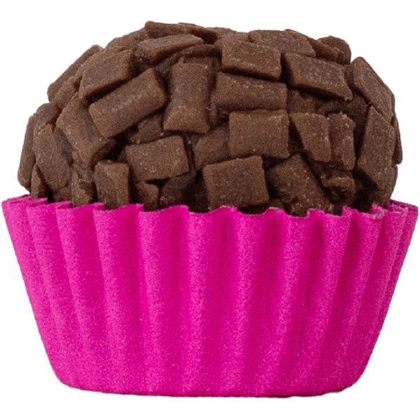 Forminha Para Doces Cores Intensas Liso nº 5 Pink - 100 Un