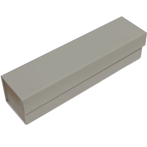 Caixa Rígida Dobrável Retangular com Ímã Garrafa Gris 33x8,5x8,5cm - 5 Un