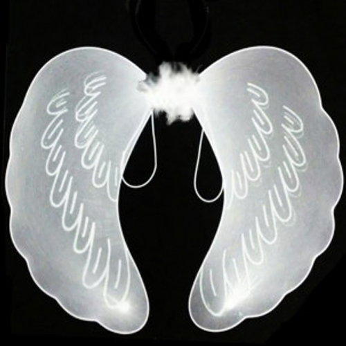 Acessório Asa de Anjo Branco 30cm - 1 Un