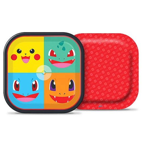 Prato Descartável Papel 18cm Pocket Monsters - 8 Un