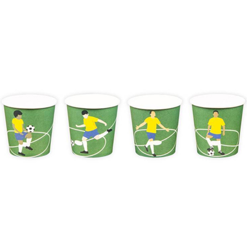 Copo de Papel 210ml Brasil Sortido - 20 Un