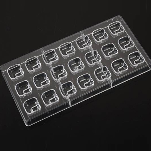 Forma Policarbonato Para Chocolate Molde 21 Cavidades - 1 Un
