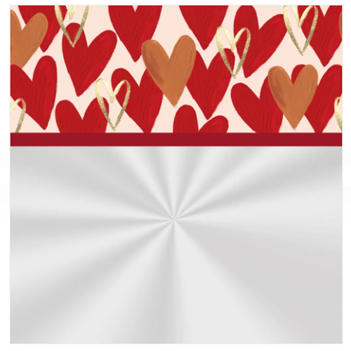 Saco Transparente Para Cesta 52x70cm Season Love - 25 Un