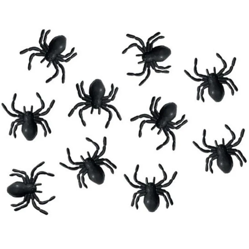 Lembrancinha Infantil - Mini Aranha Preta - 24 Un