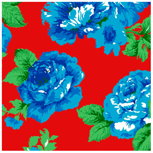 Tecido para Decoração de Festa Junina - Chita Vermelha - 1,50x1,00 Metro