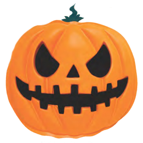 Painel Halloween 3D Abóbora Gigante - 1 Un