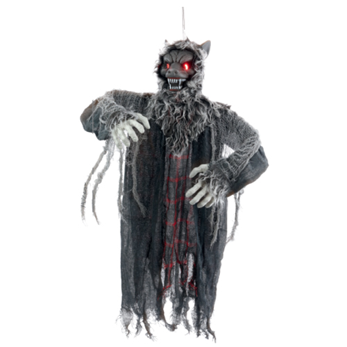 Boneco Lobo Pavel Com Som, Luz e Movimento 92cm - 1 Un