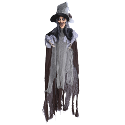 Bruxa Ariela Com Som, Luz e Movimento 1,20 Metros - 1 Un