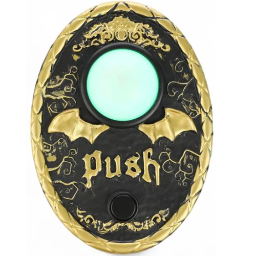 Campainha Olho da Escuridão Com Som, Luz e Movimento - 1 Un