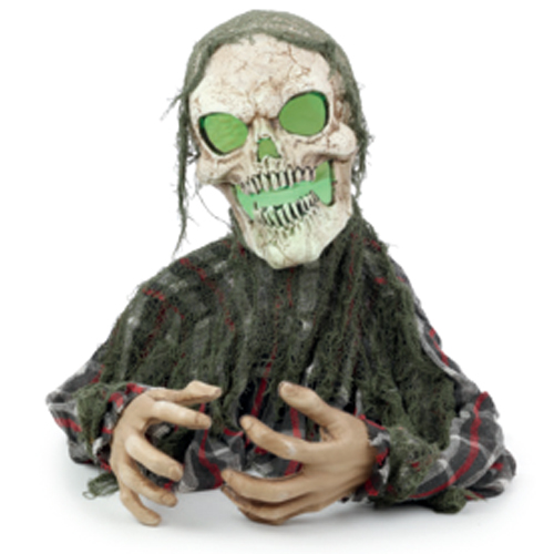 Caveira Adamo Com Som, Luz e Movimento 44cm - 1 Un