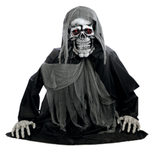 Caveira Gigante Bonny Com Som, Luz e Movimento 1,65 Metros - 1 Un