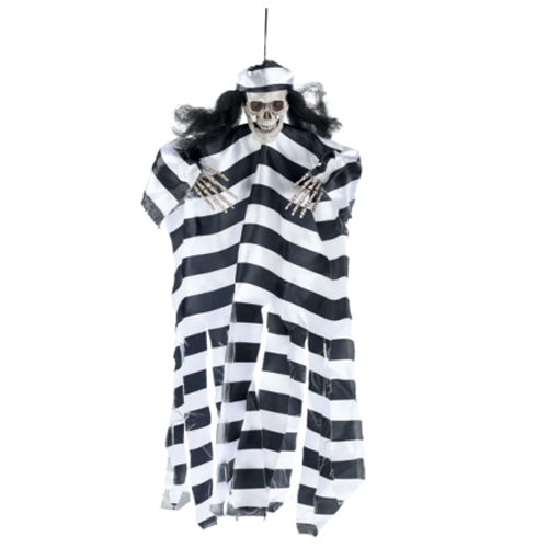 Caveira Lector Para Pendurar 44cm - 1 Un