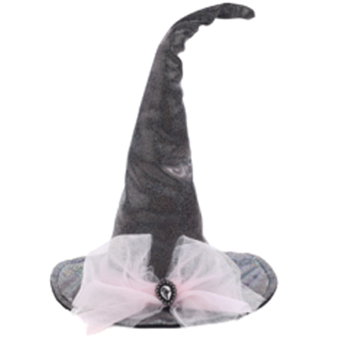 Chapéu de Tecido Abracadabra Decoração Halloween 31,5cm - 1 Un