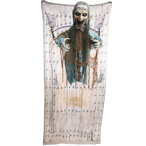 Zumbi de Porta Orfeu Com Som, Luz e Movimento 1,74 Metros - 1 Un