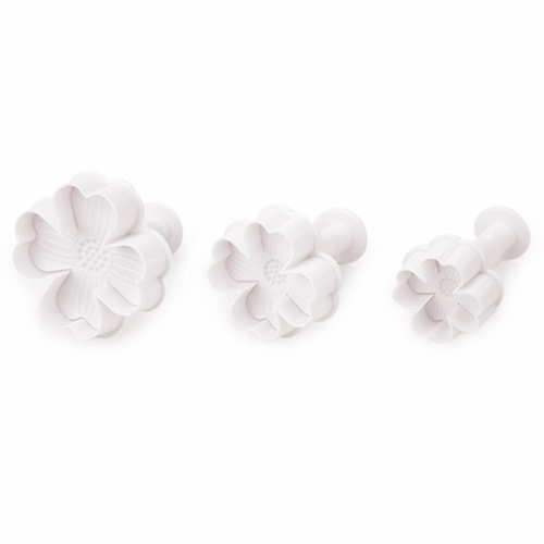 Cortador e Marcador Ejetor Plástico Trevo 4 Folhas - Jogo com 3 Un - Cromus Allonsy