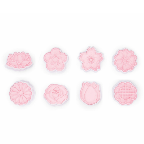 Cortador e Marcador Temático Flores - Jogo com 16 Un - Cromus Allonsy