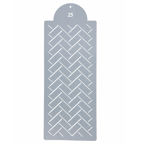 Estencil Para Bolo Geometrico-St39-25 15x39cm  - 1 Un - Cromus Allonsy