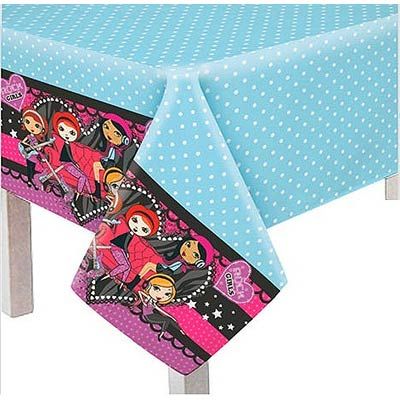 Toalha de Mesa Principal Rock Girls - 1.18x1.80m