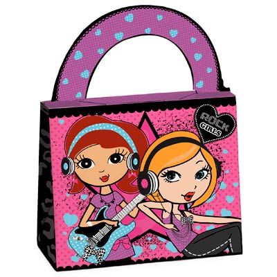 Caixa Bag Pequeno Rock Girls - 10 Un