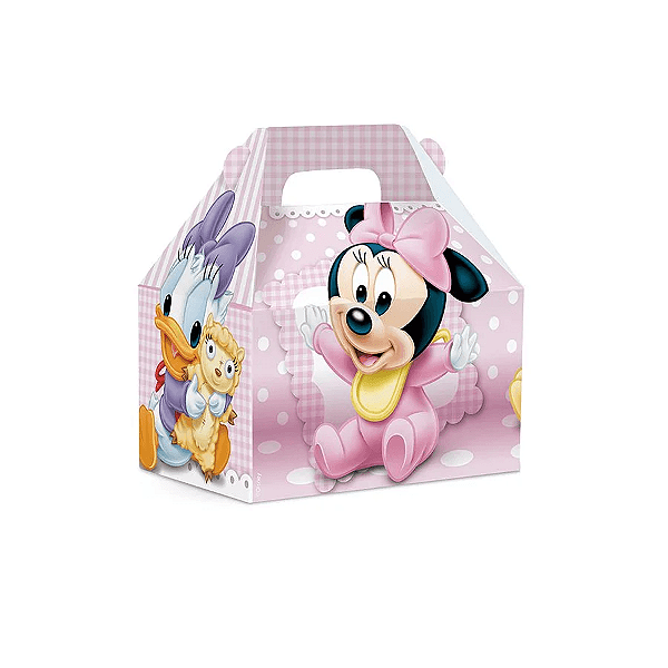AT - Caixa Maleta KIDS MINNIE BABY M 12x8x12 - 10 Un