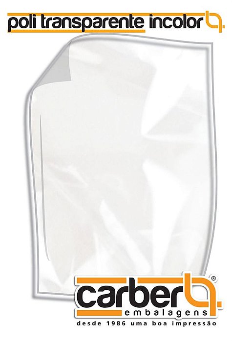 Papel Celofane Poli Incolor 12 X 12,5cm -100 Un