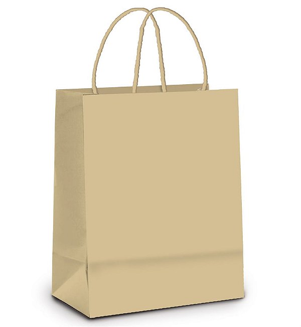 Sacola Papel Kraft Pardo G 32x26,5x13 - 10 Un