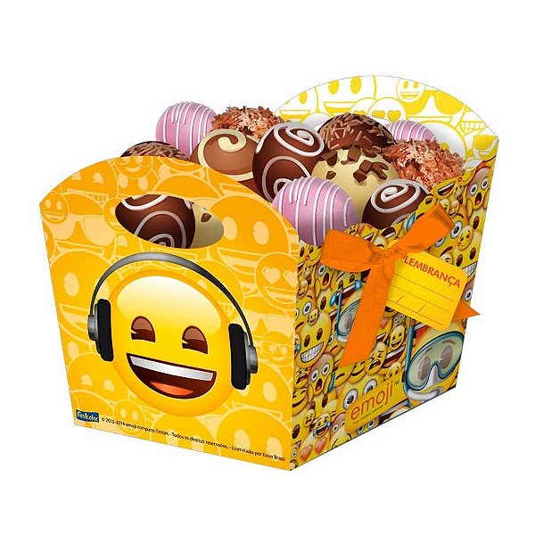 Cachepô Emoji - 08 unidades