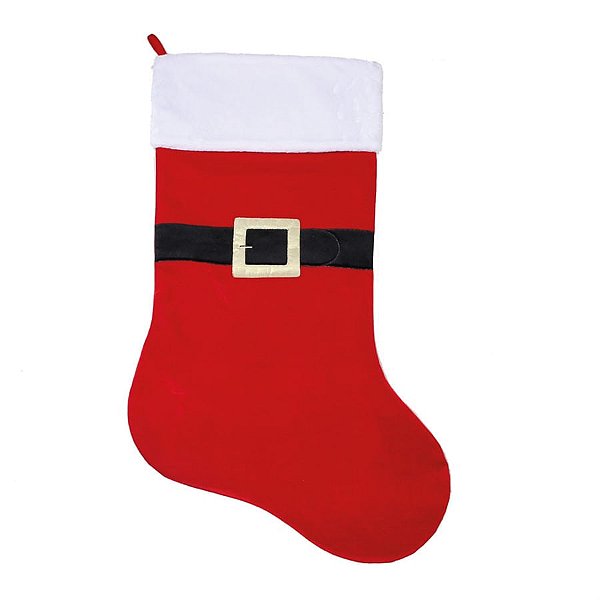 Bota Roupa Noel Vermelho 110 cm