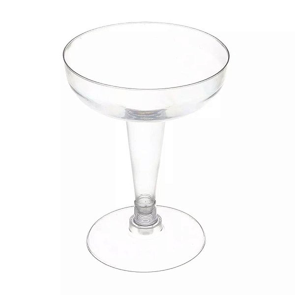 Taça em Acrílico para Champagne Tradicional 115ml - 05 Un