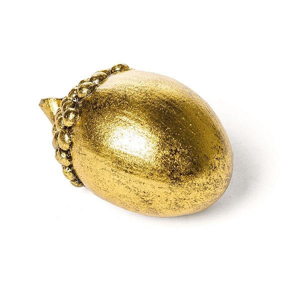 Avelã Decorativo Ouro Tamanho G