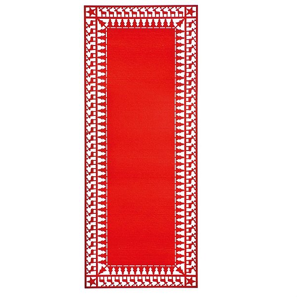 Caminho de Mesa Pinheiro e Rena Vermelho  - 1 Unidade
