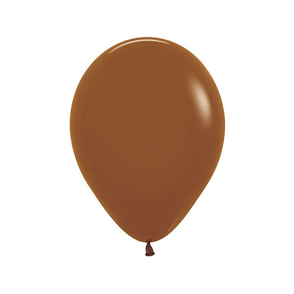 Balão Látex Fashion Caramelo 10" / 25cm - 50 Un