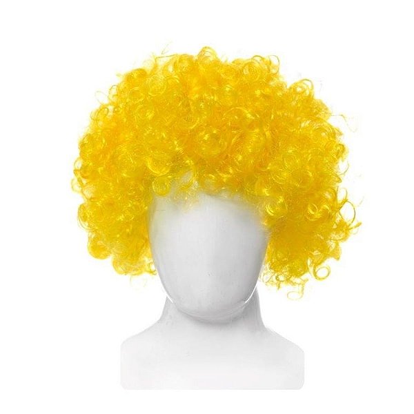 Acessório Peruca Black Amarelo
