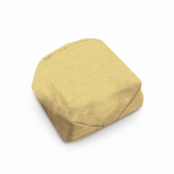 Bem Casado Papel Crepom Amarelo Claro 16x16 - 40 Un