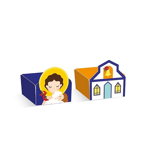 Forminha para Doce Cachepô Sortido São João - 24 Un