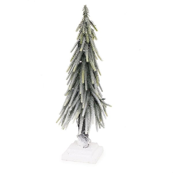 Pinheiro de Natal na Base com Led Verde e Branco